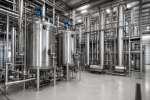 Xylose plant evaporation and concentration section