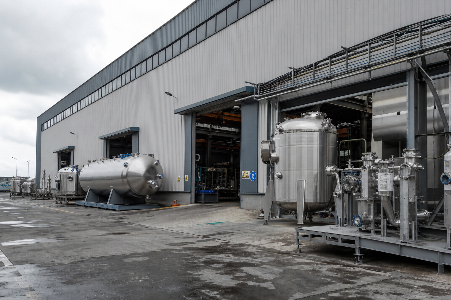 Evaporation and crystallization engineering team and manufacturing facility