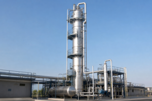 ammonia stripping column in wastewater treatment plant