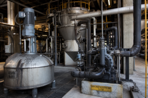 Crystallization concentrator lifting black liquor beyond 75% solids