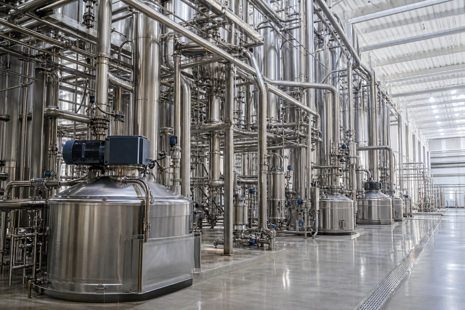 100,000 tpy F55 Fructose Syrup: Smart-Control Evaporation Case 3 f55 fructose syrup concentration northeast china equipment train