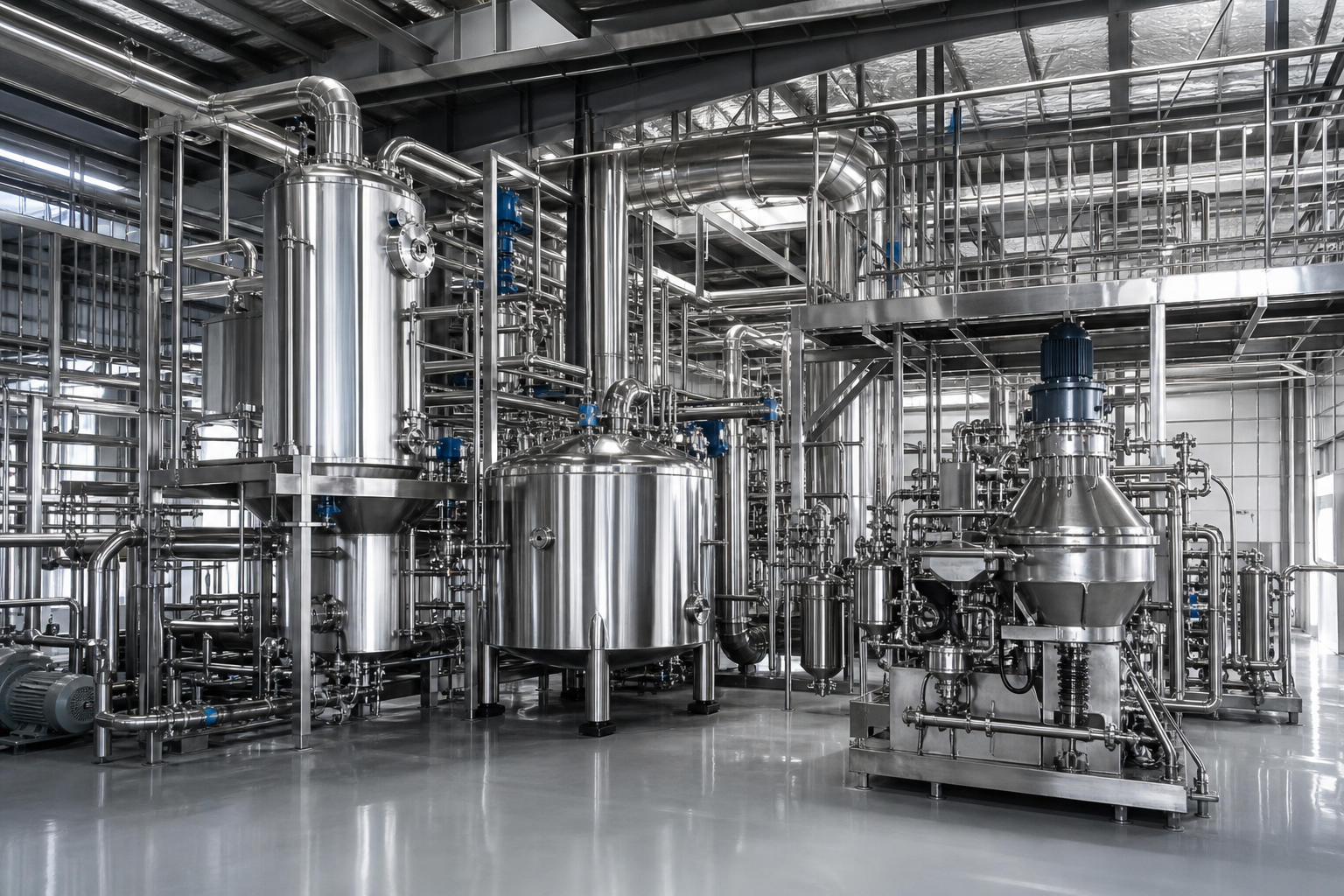 glucose syrup concentration mvr east china equipment train