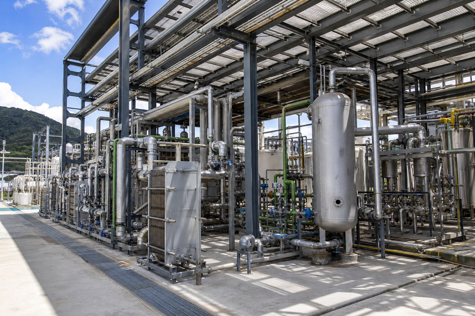 lfp lithium wastewater salt recovery southwest china process plant scene