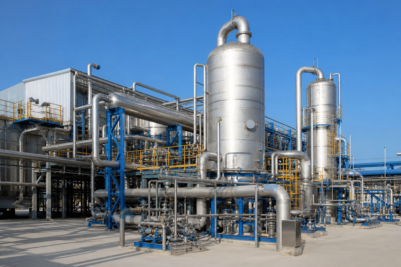 sodium sulfate mvr battery south china process plant scene