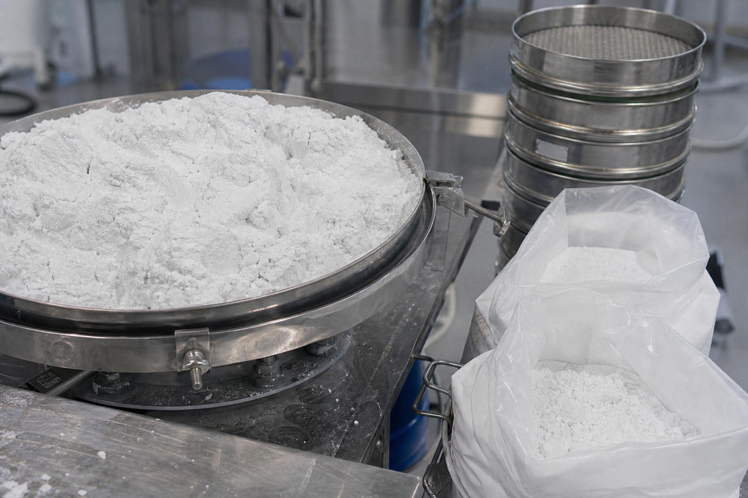 Wet aluminum hydroxide filter cake and fine white powder product