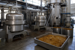 Lecithin production concentration and drying system