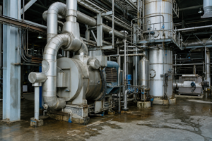 Potassium nitrate evaporation and cooling crystallization plant