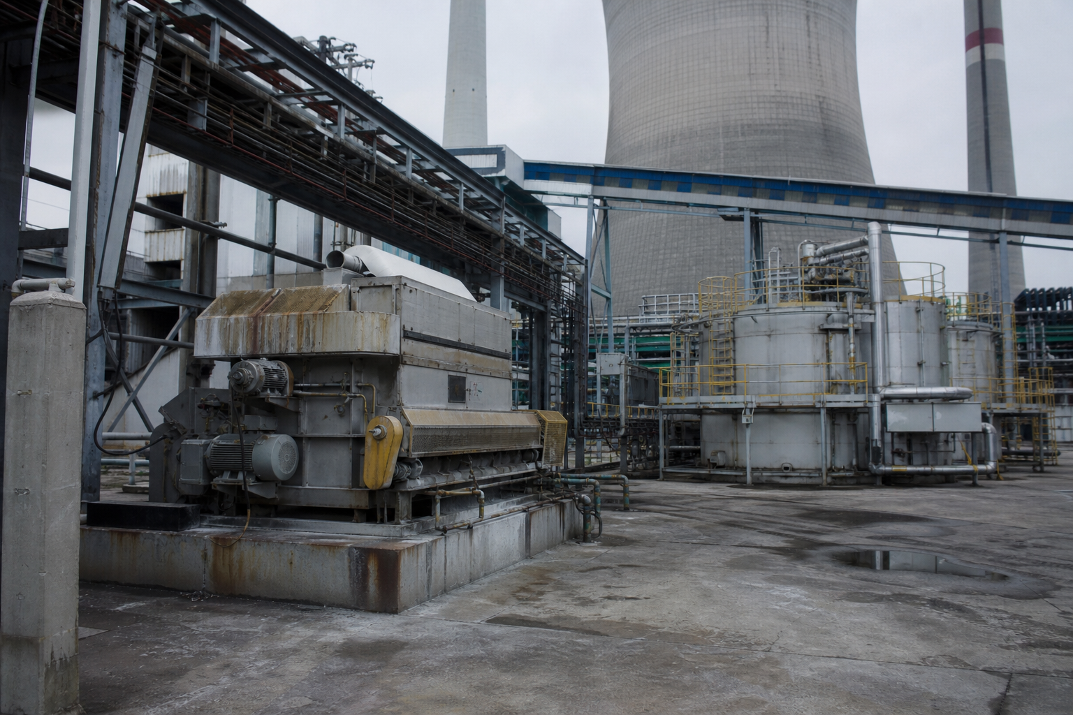 FGD wastewater chloride removal and salt separation for power and steel plants
