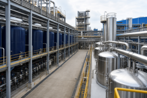 rare earth metallurgy plant with evaporation units