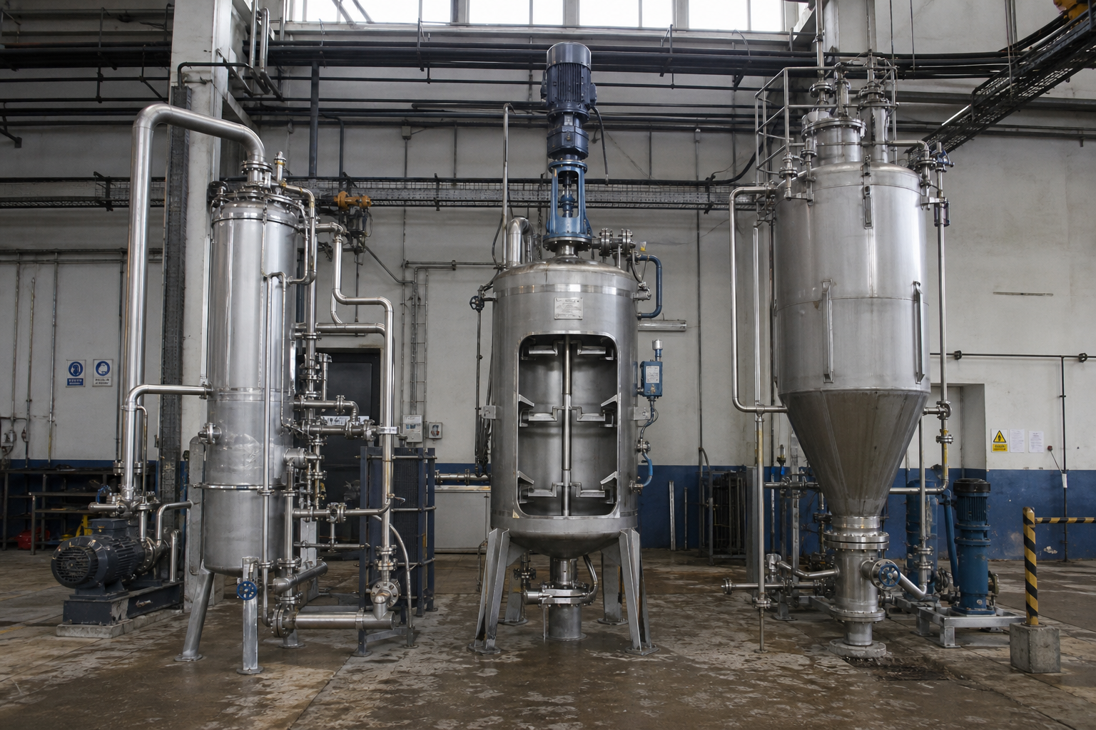 Industrial crystallization equipment for salt production from wastewater